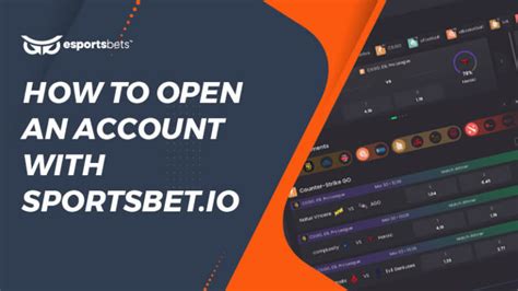 How to Open an Account with Sportsbet.io .